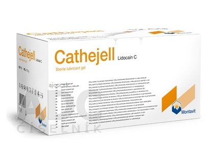 CATHEJELL LIDOCAIN C gel urt (lidokaínová instilácia 12,5 g) 1x25 ks