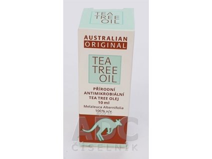 AUSTRALIAN ORIGINAL TEA TREE OIL 100% 1x10 ml