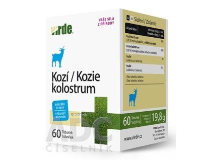 VIRDE Kozie kolostrum cps 1x60 ks