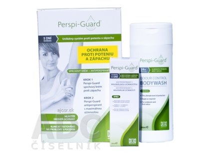 Perspi-Guard Balíček antiperspirant 1x30 ml + sprchový krém proti zápachu 1x200 ml, 1x1 set