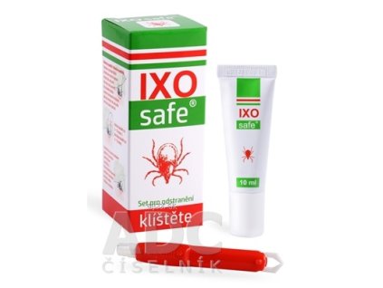 IXOsafe set pre bezpečné odstránenie kliešťov 1x10 ml