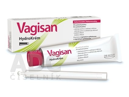 Vagisan HydroKrém vaginálny krém 50 g + 1 aplikátor, 1x1 set