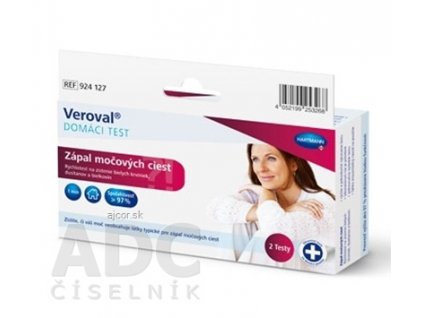 Veroval ZÁPAL MOČOVÝCH CIEST domáci test 1x2 ks