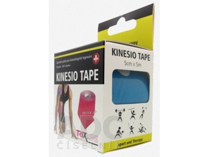 KINESIO TAPE TRIXLINE modrá, 5 cm x 5 m, 1x1 ks