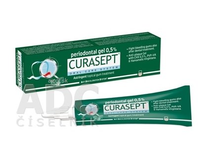 CURASEPT Astringent 350 0,5% Parodontálny gél 1x30 ml