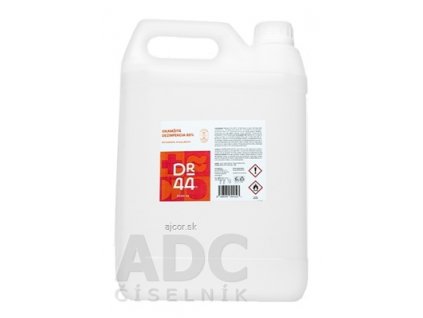 DR.44 OKAMŽITÁ DEZINFEKCIA dezinfekčný roztok (85% etanol) 1x5000 ml