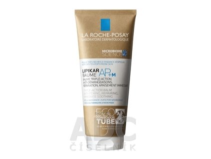 LA ROCHE-POSAY LIPIKAR BAUME AP+ M relipidačný telový balzam v eko balení 1x200 ml