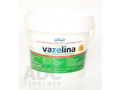 VITAR Vazelína extra jemná biela 1x400 g