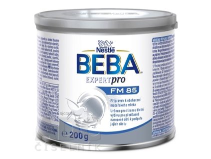 BEBA EXPERT pro FM 85 výživa pre predčasne narodené deti 1x200 g