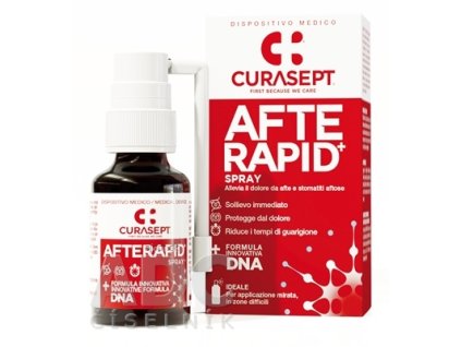 CURASEPT AFTE RAPID+ sprej 1x15 ml