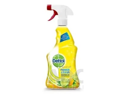Dettol antibakteriálny sprej na povrchy Citrón a limetka 1x500 ml