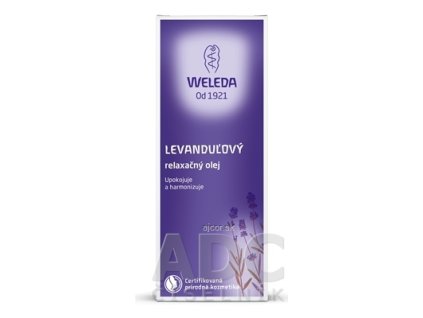 WELEDA Levanduľový relaxačný olej (Levandel Entspannungsöl) telový 1x100 ml