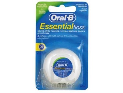 Oral-B Essential floss ZUBNÁ NIŤ 50 m, 1x1 ks