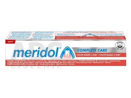 MERIDOL COMPLETE CARE ZUBNÁ PASTA ochrana ďasien a svieži dych 1x75 ml