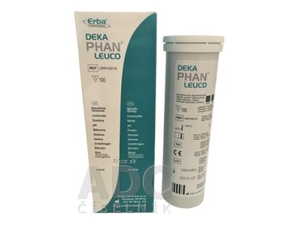 DEKAPHAN LEUCO diagnostické prúžky na moč 1x100 ks