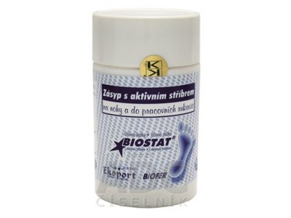 Zásyp s aktívnym striebrom 1x120 ml