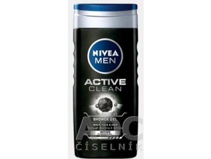 NIVEA MEN SPRCHOVÝ GÉL Active Clean 1x250 ml