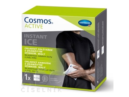 Cosmos ACTIVE Chladivý vankúšik Instant Ice malý s okamžitým účinkom (15x17 cm) 1x1 ks