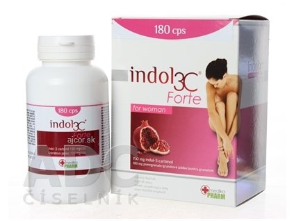 INDOL3C FORTE for woman cps trojmesačná kúra 1x180 ks