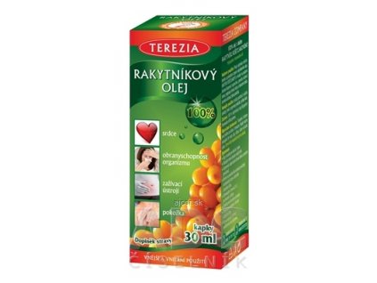 TEREZIA RAKYTNÍKOVÝ OLEJ - 100% (inov.2020) kvapky 1x30 ml