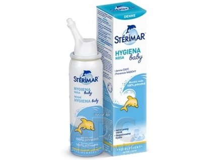 STERIMAR baby Hygiena nosa nosový sprej s obsahom morskej vody (izotonický) (pre deti od 0 do 3 rokov) 1x100 ml