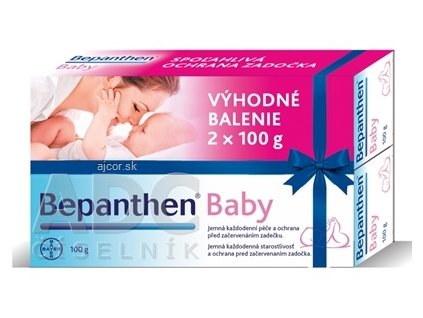 Bepanthen Baby masť (výhodné balenie) 2x100 g