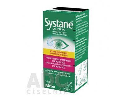 SYSTANE ULTRA Bez konzervačných látok kvapky očné zvlhčujúce 1x10 ml