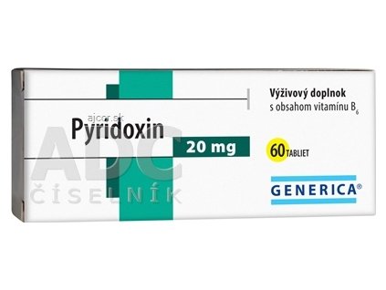 GENERICA Pyridoxin tbl 1x60 ks