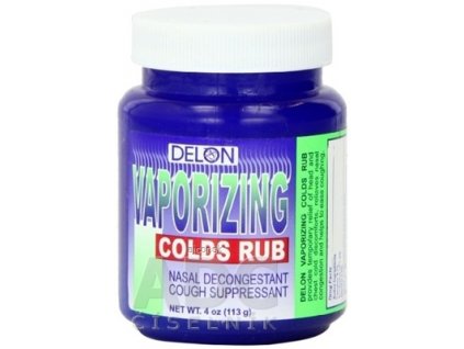 DELON VAPORIZING COLDS RUB balzam 1x113 g