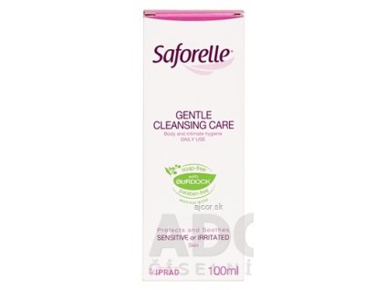 SAFORELLE jemný gél na intímnu hygienu 1x100 ml