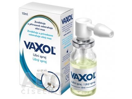 VAXOL ušný sprej sprej na odstránenie ušného mazu 1x10 ml