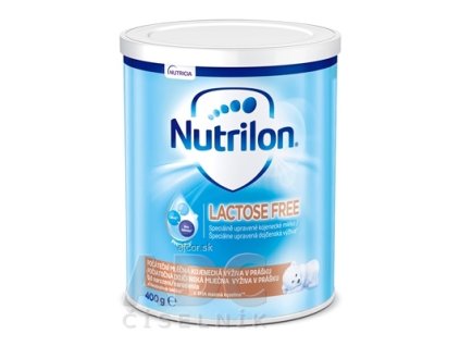 Nutrilon LACTOSE FREE mliečna výživa v prášku (od narodenia) (inov.2019) 1x400 g