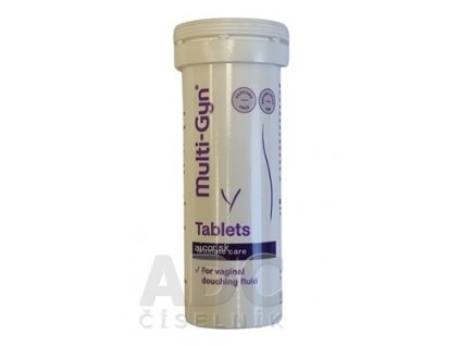 MULTI-GYN TABLETS tbl na pošvovú hygienu 1x10 ks