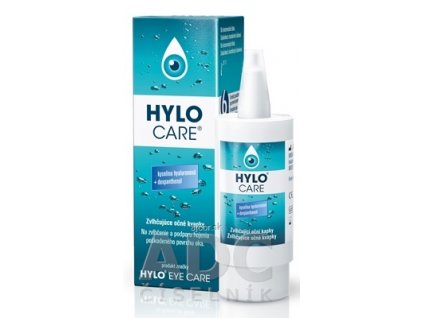 HYLO CARE zvlhčujúce očné kvapky 1x10 ml