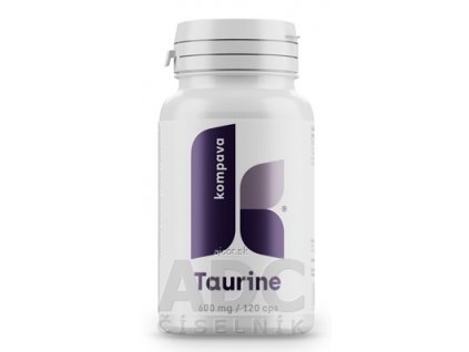 kompava Taurín 600 mg cps 1x120 ks