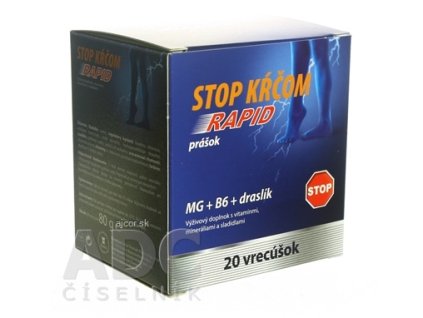 STOP KŔČOM RAPID prášok vo vrecúškach 1x20 ks