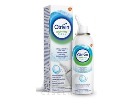 Otrivin BREATHE CLEAN izotonický nosový sprej s obsahom morskej vody 1x100 ml