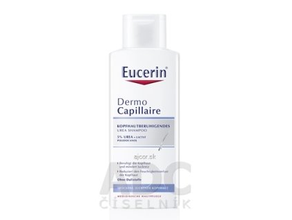 Eucerin DermoCapillaire 5% Urea šampón pre suchú pokožku 1x250 ml