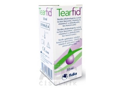 Tearfid očné kvapky 1x10 ml