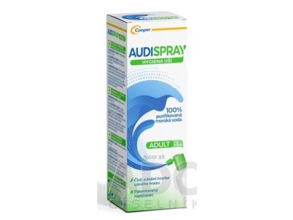 AUDISPRAY HYGIENA UŠÍ ADULT - Cooper ušný sprej 1x50 ml