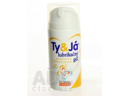 Dr. Müller Ty&Já LUBRIKAČNÝ GÉL parfumovaný vôňou broskyne 1x100 ml