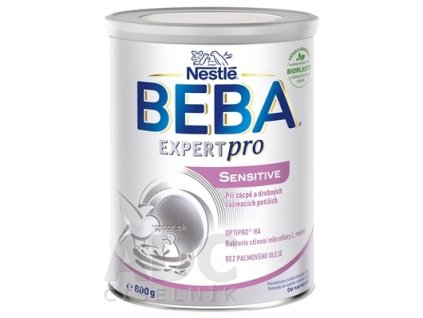 BEBA EXPERTpro SENSITIVE špeciálne výživa dojčiat pri zápche (od narodenia) 1x800 g