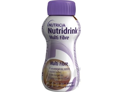 NUTRIDRINK MULTIFIBRE čokoládová príchuť (inov.verzia) 4x200 ml