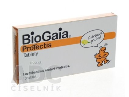 BioGaia ProTectis žuvacie tablety citrónová príchuť 1x10 ks