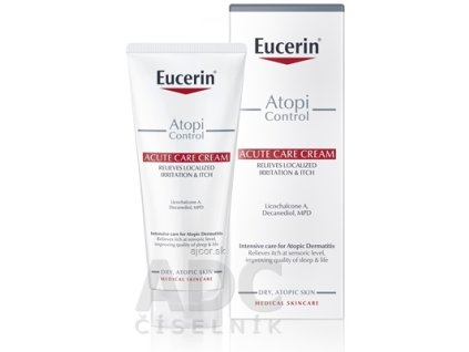 Eucerin AtopiControl ACUTE KRÉM suchá a atopická pokožka 1x100 ml