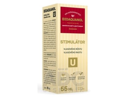 BIOAQUANOL U stimulátor vlasového rastu 1x55 ml
