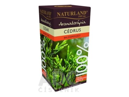 NATURLAND 100% ÉTERICKÝ OLEJ CÉDER 1x10 ml