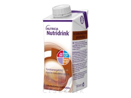 Nutridrink s čokoládovou príchuťou 24x200 ml