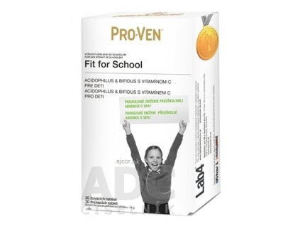 Pro-Ven Fit for School žuvacie tablety 1x30 ks