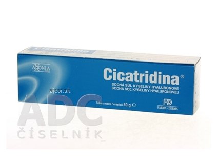 CICATRIDINA masť 1x30 g